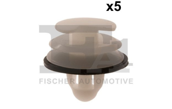 Clip, decorative/protective strip
