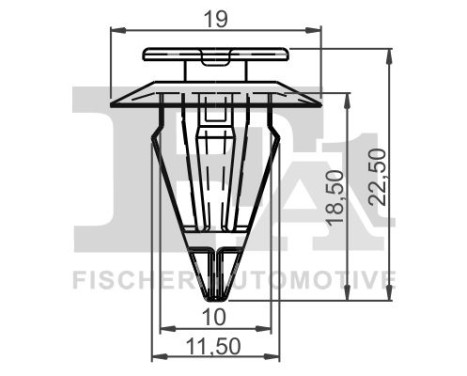 Clip, decorative/protective strip