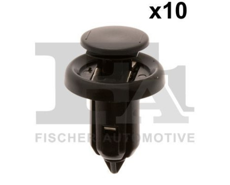 Clip, decorative/protective strip