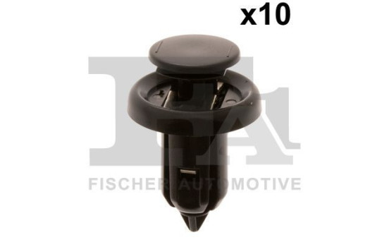 Clip, decorative/protective strip