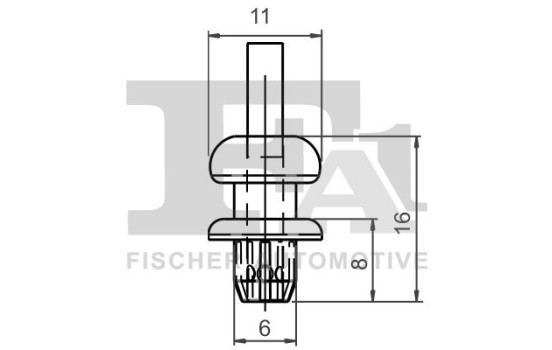 Clip, decorative/protective strip