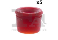 Clip, decorative/protective strip