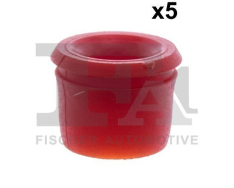 Clip, decorative/protective strip