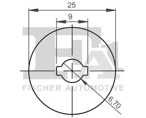 Clip, decorative/protective strip