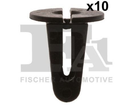 Clip, decorative/protective strip