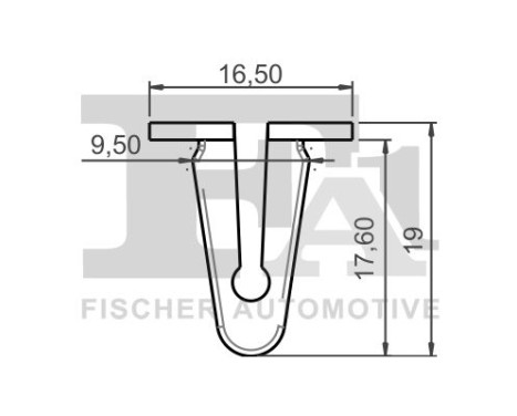 Clip, decorative/protective strip, Image 2
