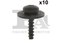 Clip, decorative/protective strip