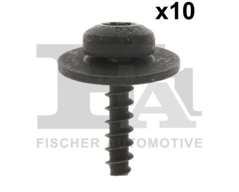 Clip, decorative/protective strip