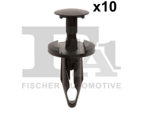 Clip, decorative/protective strip