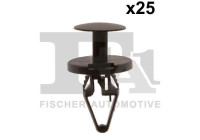 Clip, decorative/protective strip