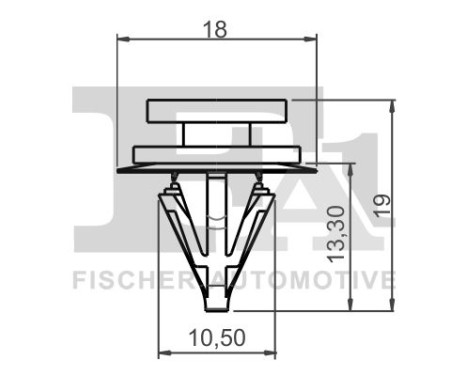 Clip, decorative/protective strip, Image 2