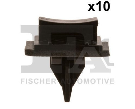 Clip, decorative/protective strip