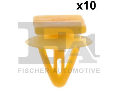 Clip, decorative/protective strip