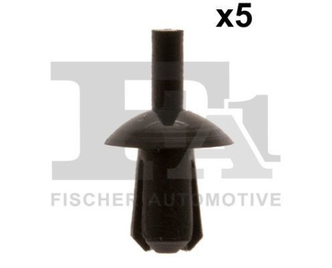 Clip, decorative/protective strip