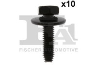 Clip, decorative/protective strip