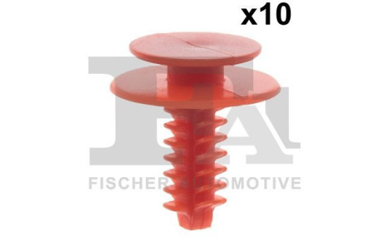 Clip, decorative/protective strip