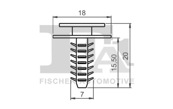 Clip, decorative/protective strip, Image 2