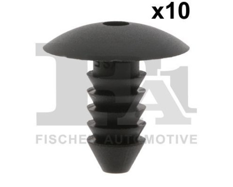 Clip, decorative/protective strip