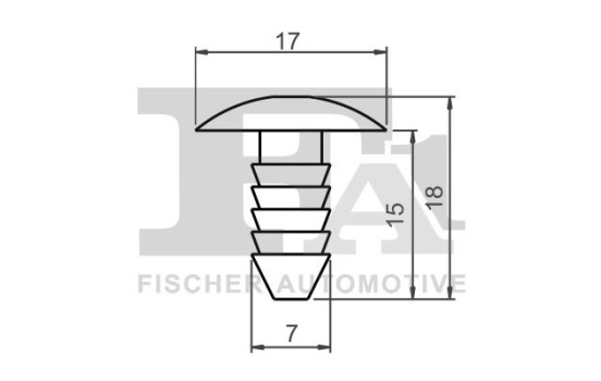 Clip, decorative/protective strip, Image 2