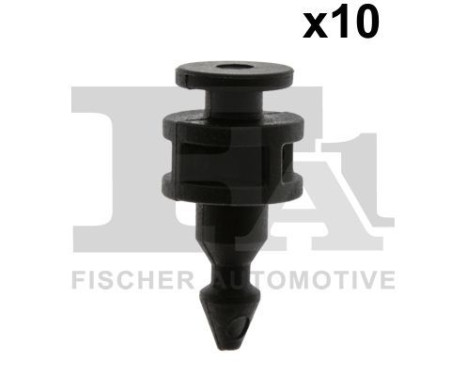 Clip, decorative/protective strip