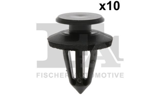 Clip, decorative/protective strip