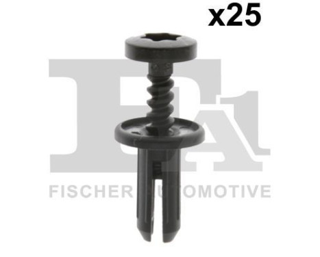 Clip, decorative/protective strip