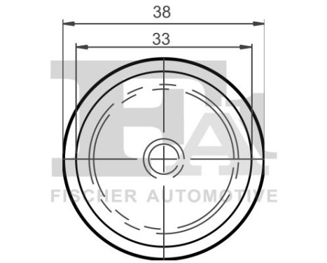 Clip, decorative/protective strip