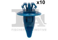 Clip, decorative/protective strip