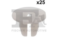 Clip, decorative/protective strip