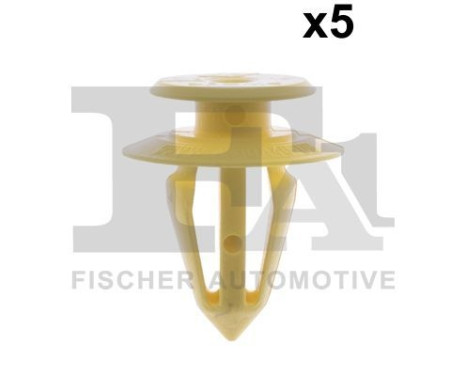 Clip, decorative/protective strip