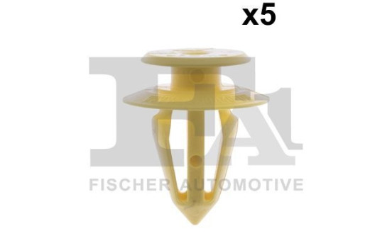 Clip, decorative/protective strip