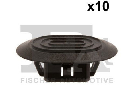 Clip, decorative/protective strip