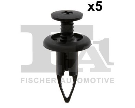 Clip, decorative/protective strip