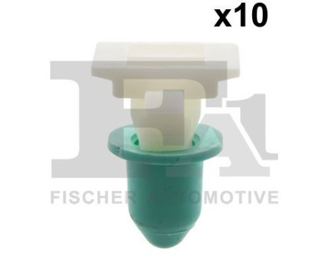 Clip, decorative/protective strip