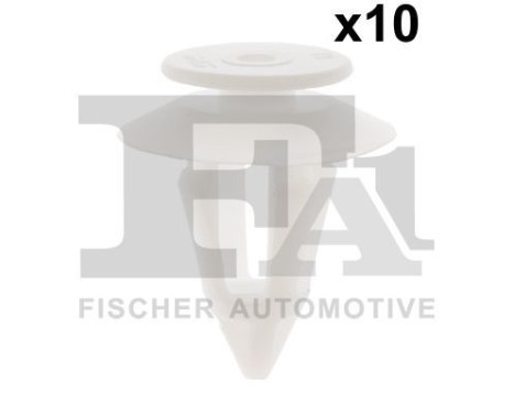 Clip, decorative/protective strip