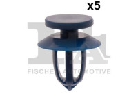 Clip, decorative/protective strip