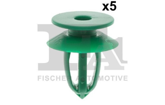 Clip, decorative/protective strip