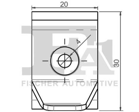 Clip, decorative/protective strip, Image 2