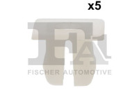 Clip, decorative/protective strip