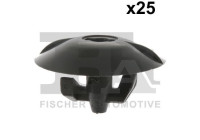 Clip, decorative/protective strip