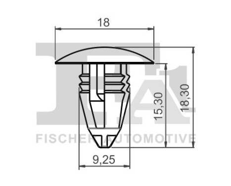 Clip, decorative/protective strip, Image 2