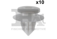 Clip, decorative/protective strip