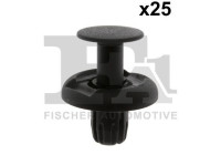 Clip, decorative/protective strip