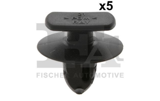 Clip, decorative/protective strip