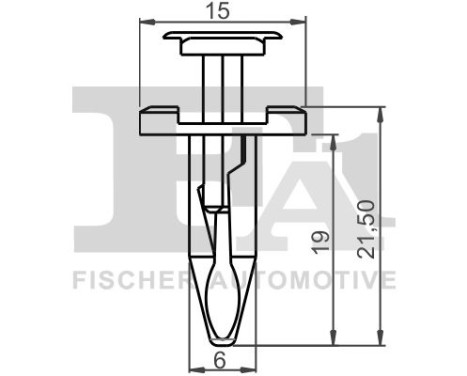 Clip, decorative/protective strip, Image 2
