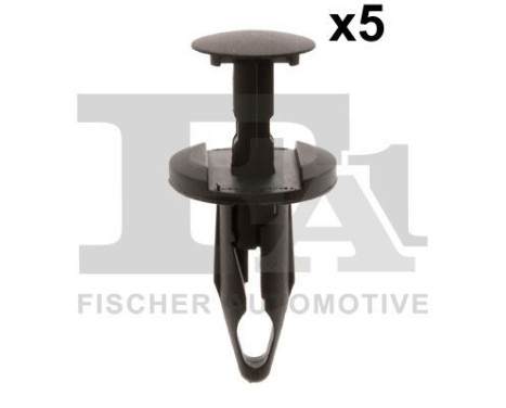 Clip, decorative/protective strip