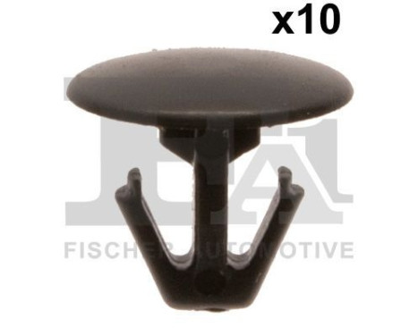 Clip, decorative/protective strip