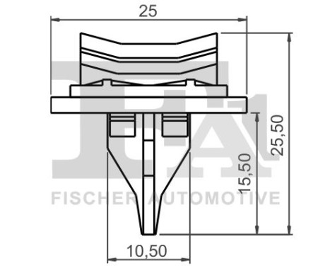 Clip, decorative/protective strip