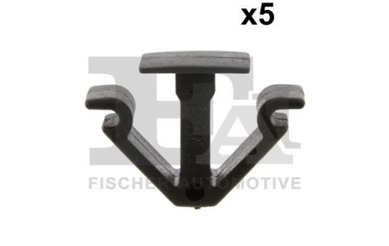 Clip, decorative/protective strip