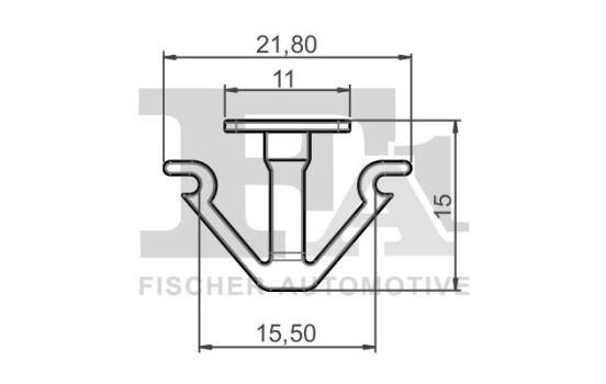 Clip, decorative/protective strip, Image 2